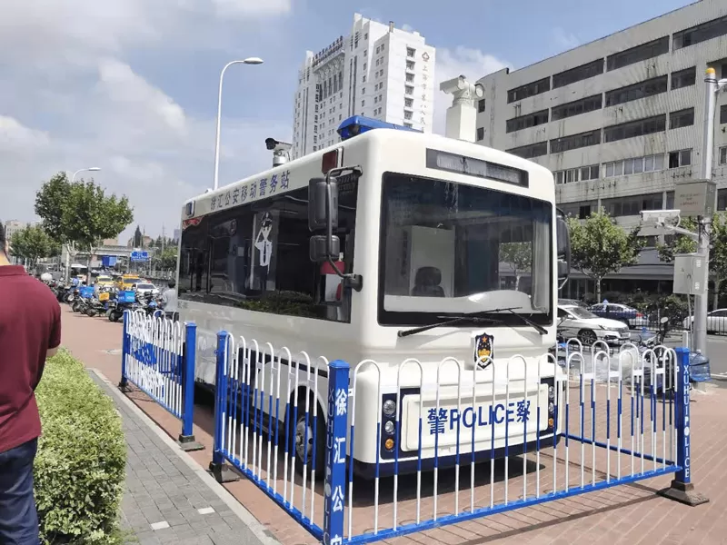 Eagle Police Vehicle Debuts On The Streets Of Shanghai