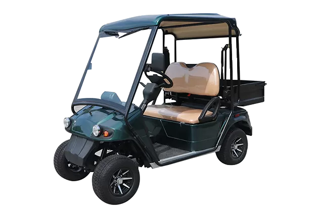 electric golf cart with utility bed