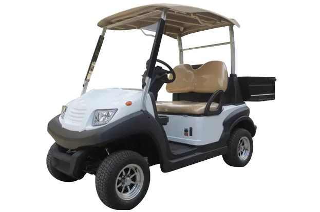 electric golf cart with flatbed