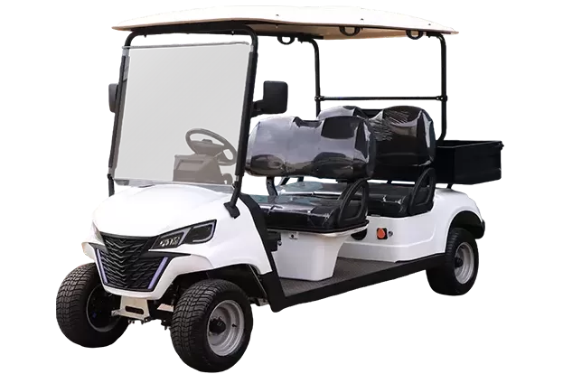 golf cart with dump bed