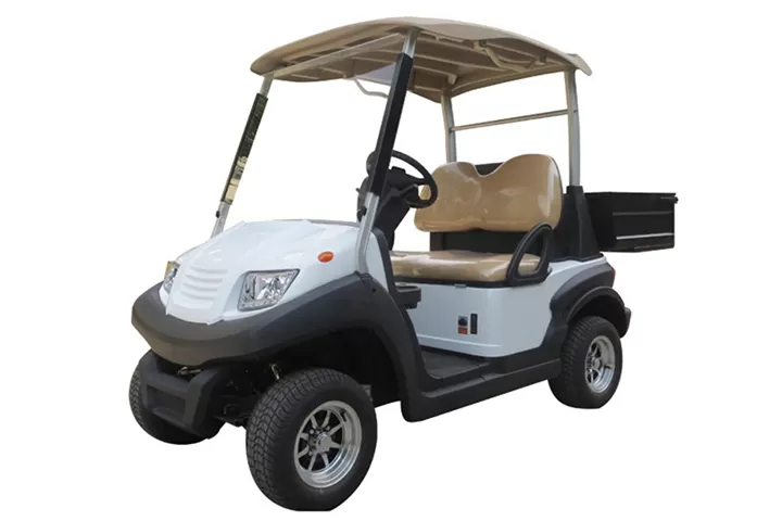 electric golf cart with flatbed